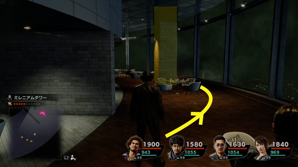 SFMT15戦目スキップのルート図1画像