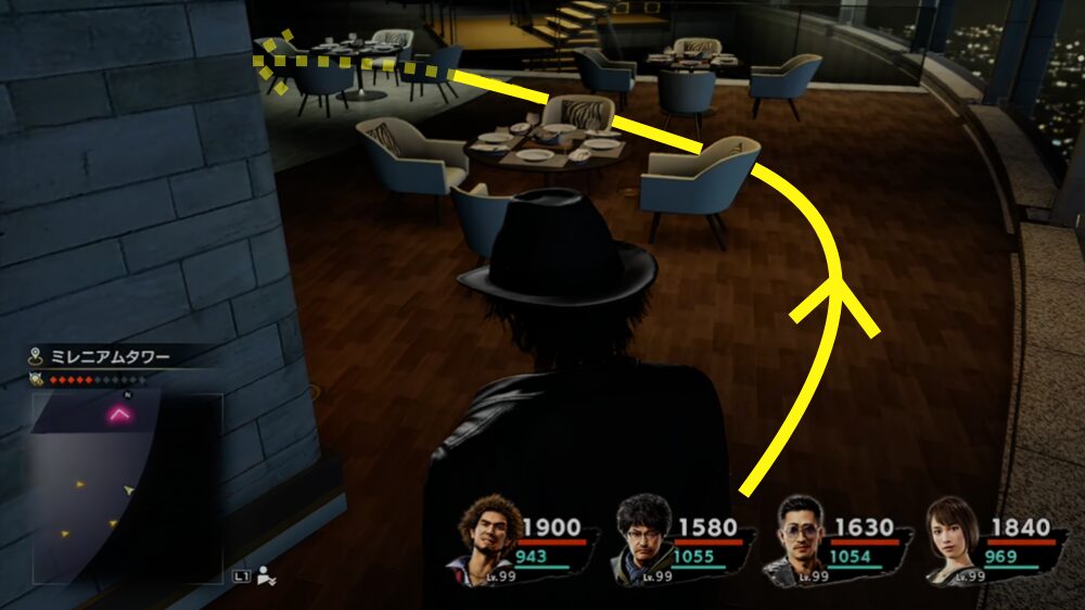 SFMT15戦目スキップのルート図2画像