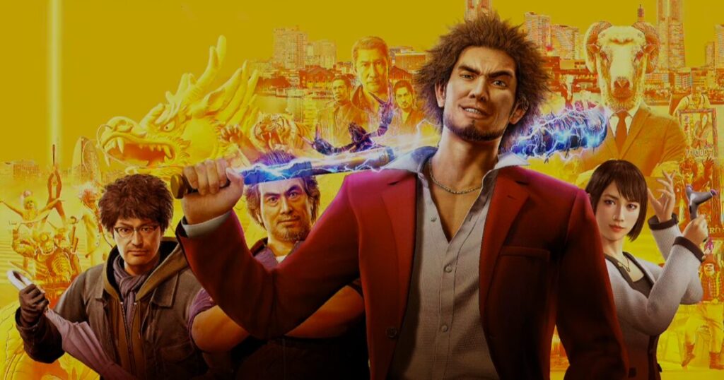 龍が如く7のタイトルロゴ画像